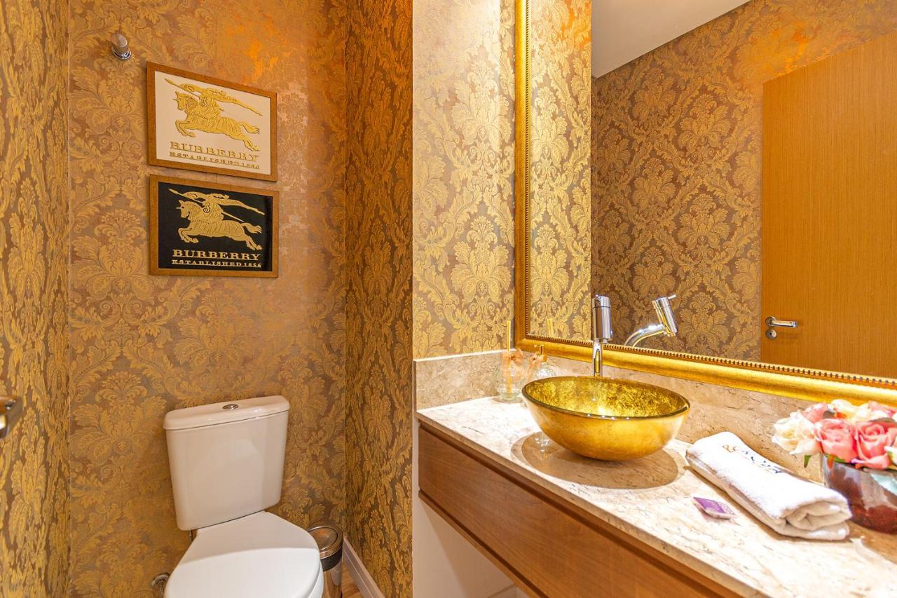 Rosa Apartamento Luxo No Centro Gramado Apartment Екстериор снимка