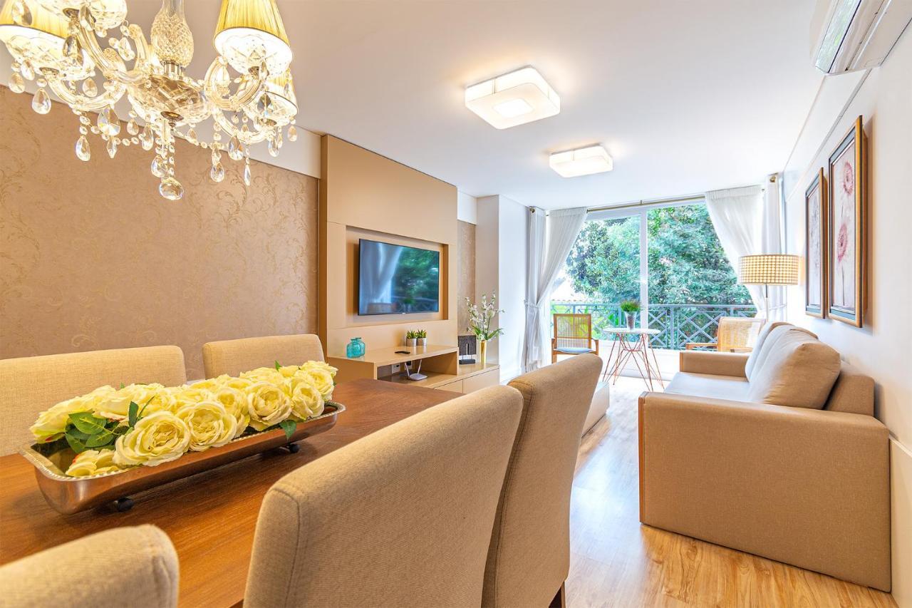 Rosa Apartamento Luxo No Centro Gramado Apartment Екстериор снимка