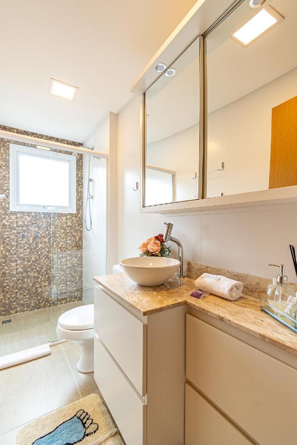 Rosa Apartamento Luxo No Centro Gramado Apartment Екстериор снимка