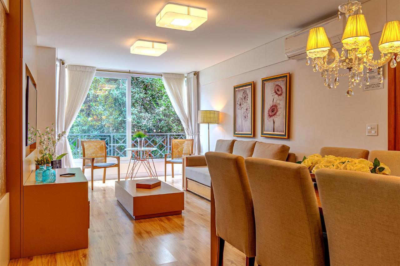 Rosa Apartamento Luxo No Centro Gramado Apartment Екстериор снимка